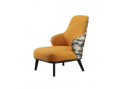 Moderní křeslo Polstrované křeslo Křeslo se šikmými opěrkami Pohovka Návrhářský klubový židle Opěradlo