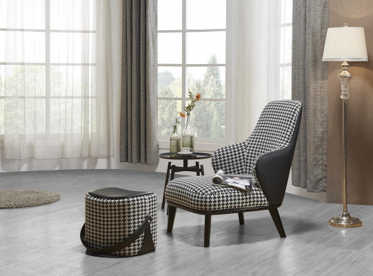 Moderní křeslo Polstrované křeslo Křeslo se šikmými opěrkami Pohovka Návrhářský klubový židle Opěradlo