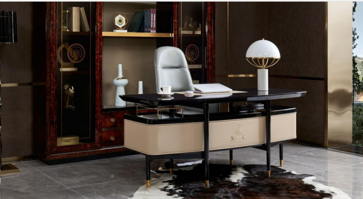 Bureauové křeslo, otočná židle, židle s pohyblivým opěradlem, manažerské křeslo, design s textilní sítí na zádech, kancelářská židle