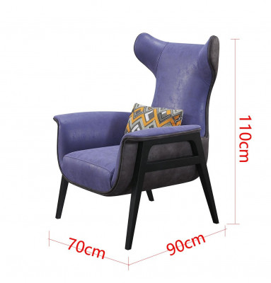 Křeslo Textilie Obývací pokoj Lounge Luxus Design Nábytek Židle Moderní