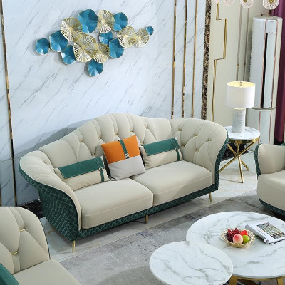 Tříosobová designová pohovka 3 místa gauč Čalouněná souprava Sedací souprava pohovek