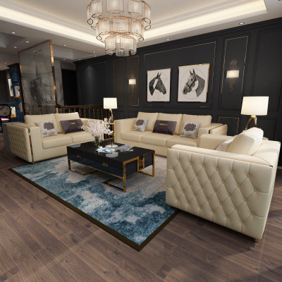 Přeloženo z němčiny do češtiny: Kožená pohovka sedací souprava design moderní sedací soupravy pohovka 3místná sedačka