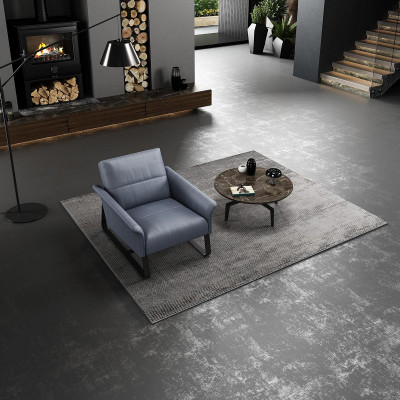 Moderní designové křeslo textilní obývací pokoj lounge luxusní design nábytek židle nový