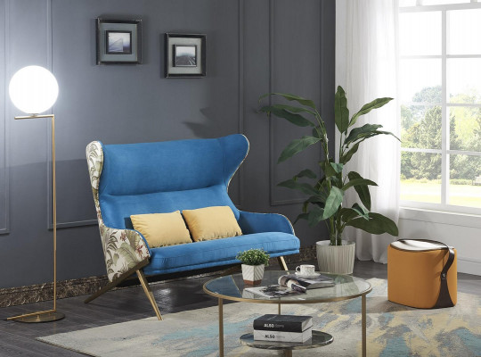 Sofa 2 Sitzer Design Sofas Polster Couchen Relax Textil Moderne Zweisitzer Neu Sedačka 2místná Designové Pohovky Polstrované Pohovky Relaxační Textil Moderní Dvoumístné Nové