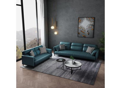 Design obývací sestava dekorace sedací souprava 3+2 kožená sedací souprava obývací pokoj