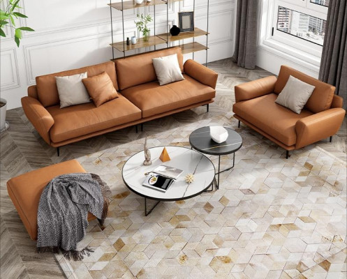 Sofa 4+3+2 kožená pohovka pohovka obývací sestava design moderní pohovka