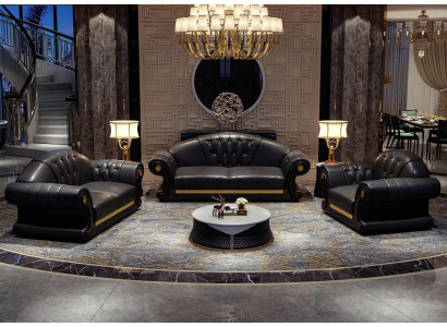 Sofa set 3+2+1 sedadlo obývací souprava potahová sedací souprava Kůže