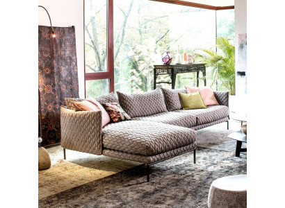 Ecksofa L-Form Pohovka Obývací souprava Garnitura Design Moderní Pohovka Látka Textil Nový