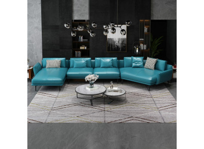 Sofa v tvaru U Ledeh Wohnlandschaft Garnitur Design Moderrsofa Coucn Sofas Turkis