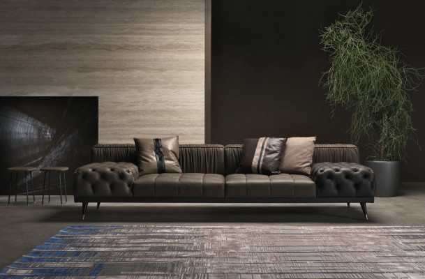 Obývací pokoj Pohovka Potahové Pohovky Nový Čtyřmístný Nový Designový Sofa 4-místný