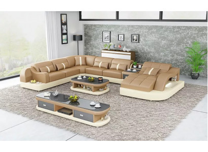 Designová sedací souprava Komplet Nábytek s rohem, rohová sedací souprava, pohovka, skříňka