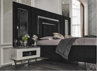 Design Noční stolek Konzolové stolky Ložnice Kov Luxus