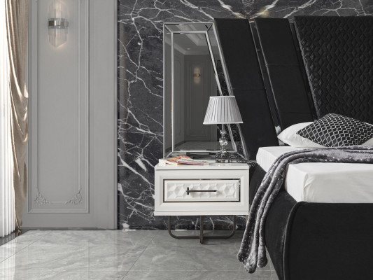 Noční stolek Design Stůl Nábytek Noční stolky Dřevo Ložnice Konferenční stůl Nový