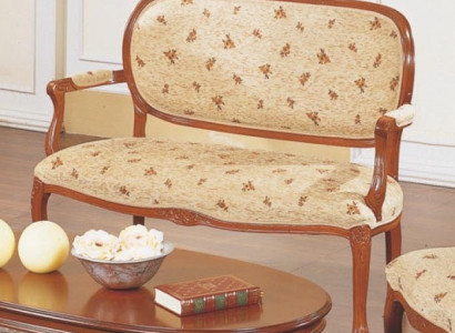 Design dvoumístná pohovka Luxus Pohovky Pohovka 2místná Látka Italský nábytek Nový