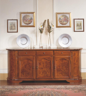 Luxus komody skříň regál nábytek dřevěná skříň Itálie Sideboard Kommode Skříň