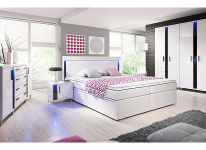 Design ložnice sestavy Kompletní skříň postel Komoda noční stolek