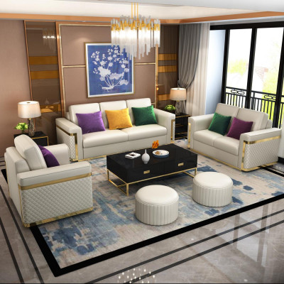 Sofa set 3+1 sezení Pohovky Pohovka Polstrová sestava Klasické pohovky