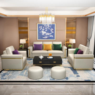 Luxus Mega třída 3+2 sedadlo Skutečná ruční práce pohovky sedací soupravy