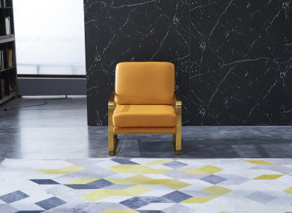 Zidle Klub Designérské obývací křeslo s opěrkou, polstrování, sedací souprava, 1místná pohovka, televizní novinka