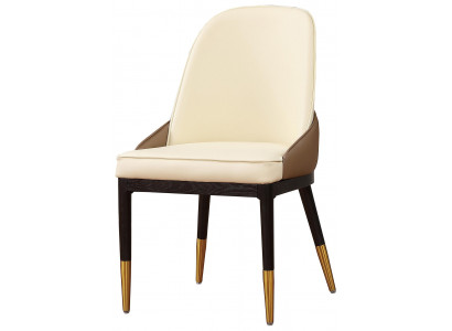 Křeslo židle 1x jídelna obývací pokoj sedadlo polstrovaná židle umělá kůže televize