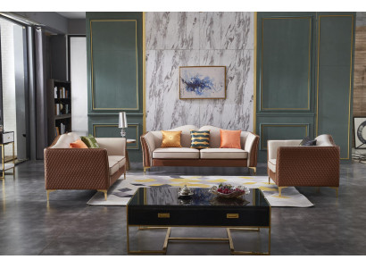Sofa set 3+2+1 Classic living landscape sofas decoration couches new