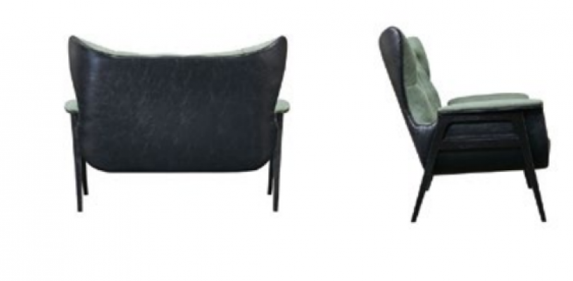 Chesterfield Sofa 2místnáč Polstrovaná Designová Souprava Sedaček Dvoumístných