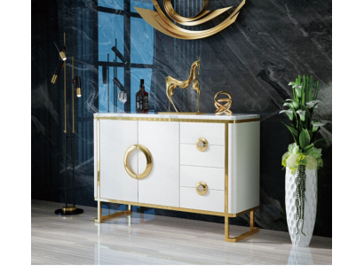 Noble Design Kommode Sideboard Italienische Kommoden Lowboards Leder