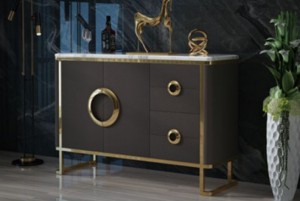 Noble Design Kommode Sideboard Italienische Kommoden Lowboards Leder