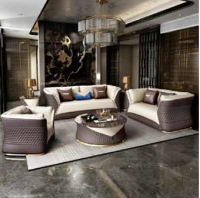 Sofa sedací garnitura s kompletním setem 3+2+S  pohovky dekorace designéra.