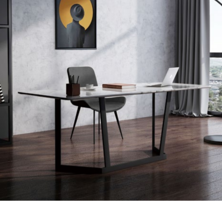 Italský styl nábytek psací stůl nerezový ocel designer stoly luxusní stůl