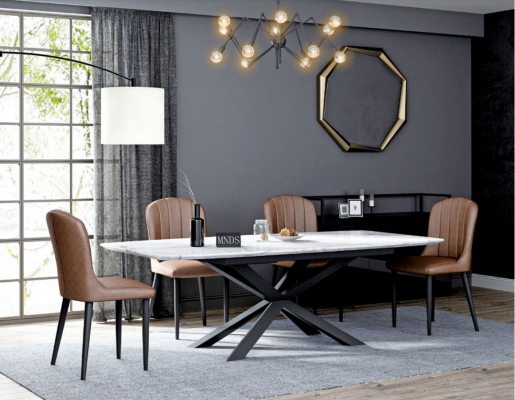 Italský design nábytek Jídelní stůl Kancelář Konference Luxusní stůl Kov