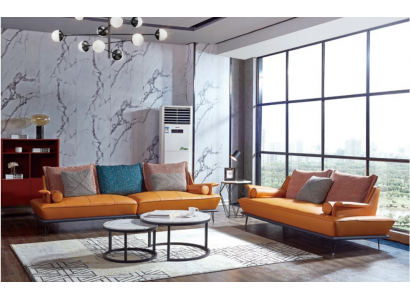 Sofa 4 místný Big XXL pohovka Sofas Design Pohovky Obývací pokoj Čtyřmístné