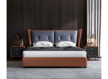 Italské ložnice Postele Styl Nábytek designér Ložnice + 2 Noční stolky