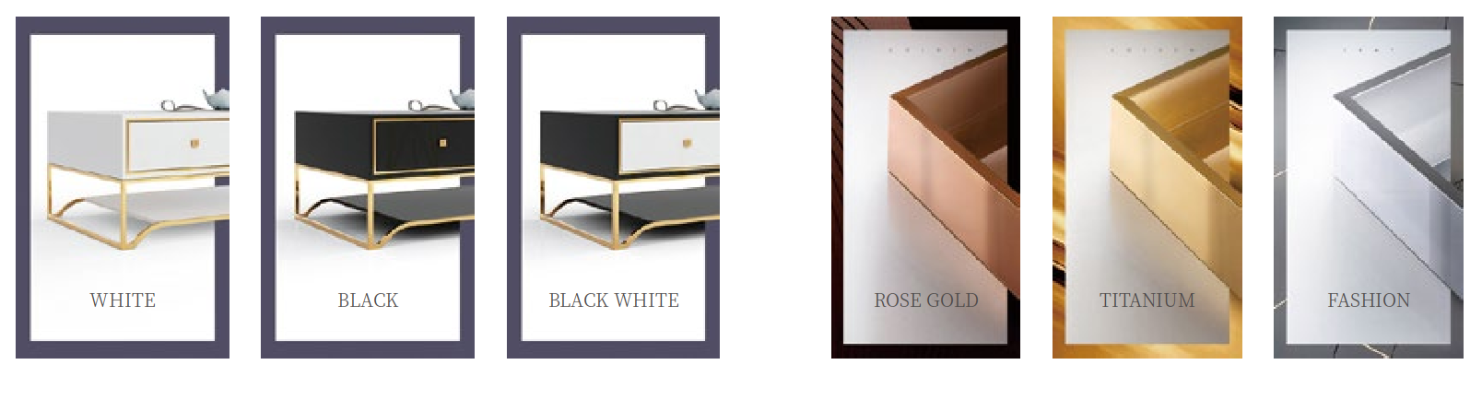 Italienische Designer Kommode Stil Möbel Hoch Schrank Schränke Orange
