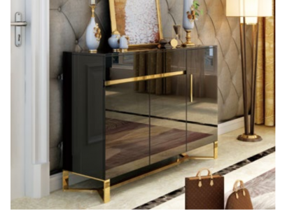 Designer komoda Vysoká skříň Side Low Board Edel Luxus Komody Skříně.