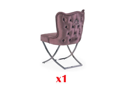 Jídelní židle Moderní Bez loktů Jídelní židle Design Textil