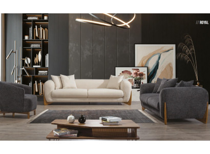 Italský nábytek ve stylu sedačky Vícebarevné sedací soupravy