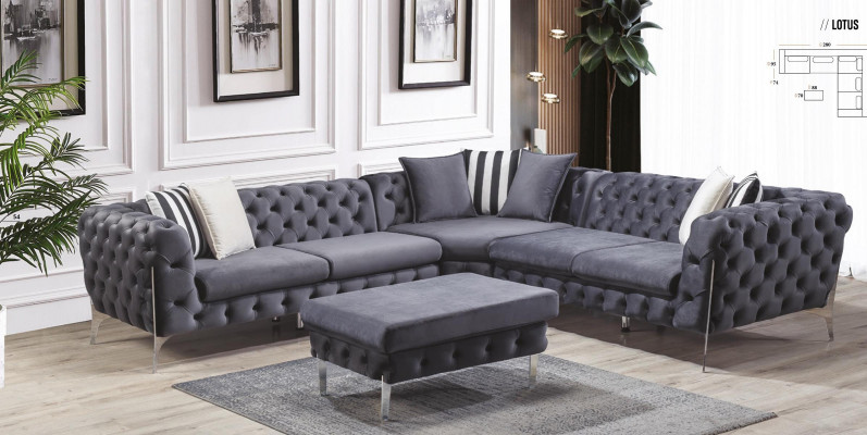 Stolička Modrá Obývací Pokoj Chesterfield Elegantní Nábytek Italský Styl