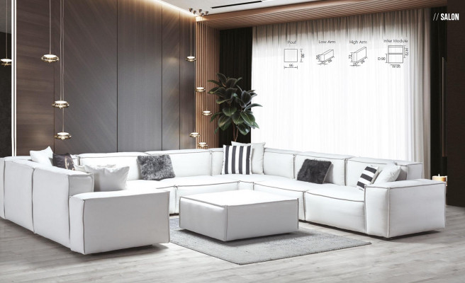 Stolička Bílá Obývací Pokoj Elegantní Nábytek Luxusní Design Italský Styl