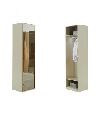 Procházková skříň Nábytek Skleněná skříň Skleněné přední části Skříň Rovinka