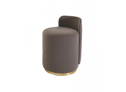 Design Sessel Luxus Ottomane Schminktisch Hocker Runder Polster Stuhl Bank Návrhové křeslo Luxus Ottoman toaletní stůl Válečkový polštář židle Banka