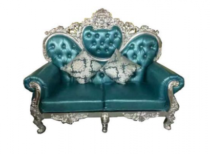 Trůn pohovka královský Chesterfield žíněnka dvousedadlová antický styl pohovky nový