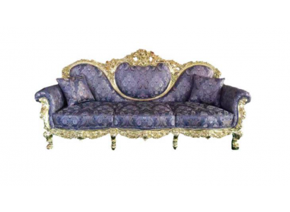 Trůn Sofa Queen Polštář Samet 3místný starožitný styl křeslo lounge Chesterfield.