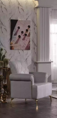 Křeslo Polštářový křeslo Lounge Nábytek s opěrkami Nažehlené křeslo Obývací pokoj Lounge