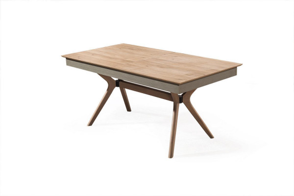 Design 9 dílná jídelní sestava Jídelní stůl + 4x židle + Komoda + 3x zrcadla Moderní