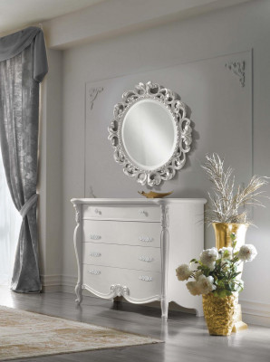 Designer komodní skříň komoda příborník komody skříň regál dřevo Itálie nový.