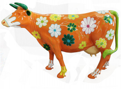 Designer Abstraktní Moderní Figura Krávy Socha Socha Nová Dekorace Zahrady Sochy.