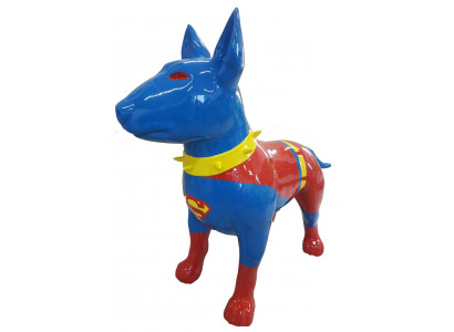 Designérská figurína socha moderního psa socha zahrady socha