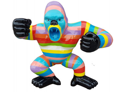 Abstraktní socha zahradní figurky Gorila dekorace sochy sochy Nové