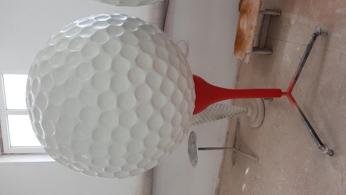 Designer Figury Moderní dekorace Zahradní dekorace Golf Bal Skulptura